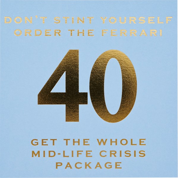 CARD | 40 ORDER THE FERRARI