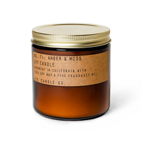 No.11 AMBER & MOSS SOY WAX CANDLE