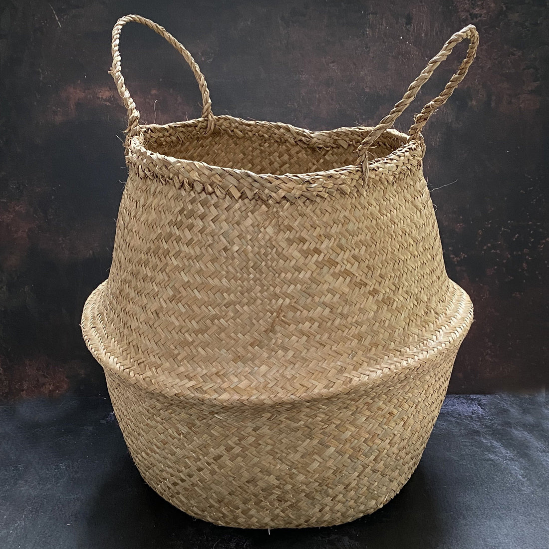 NATURAL SEAGRASS BASKET