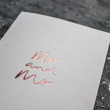 CARD | MR AND MR