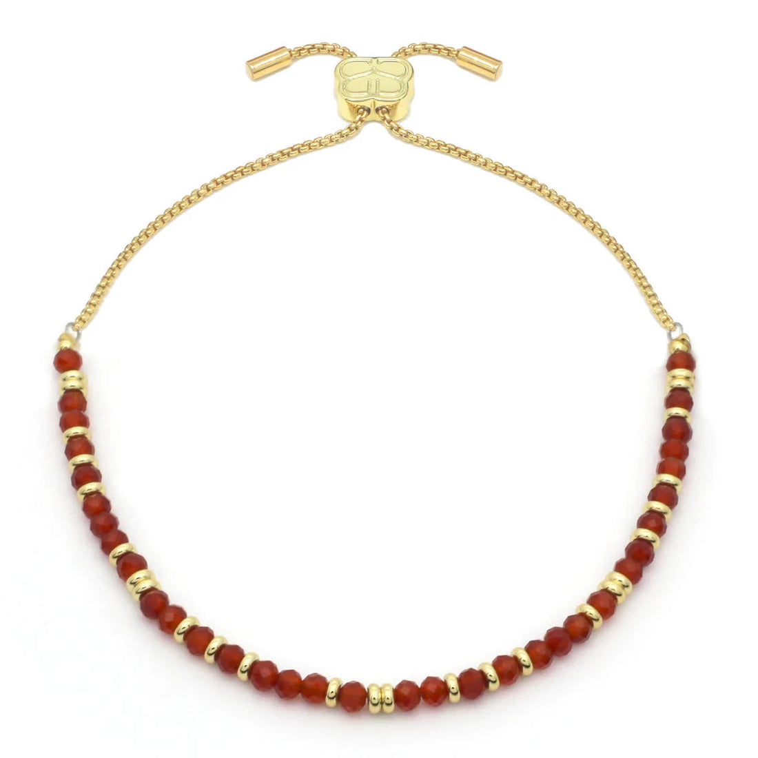 MYSTICAL CARNELIAN GOLD BRACELET