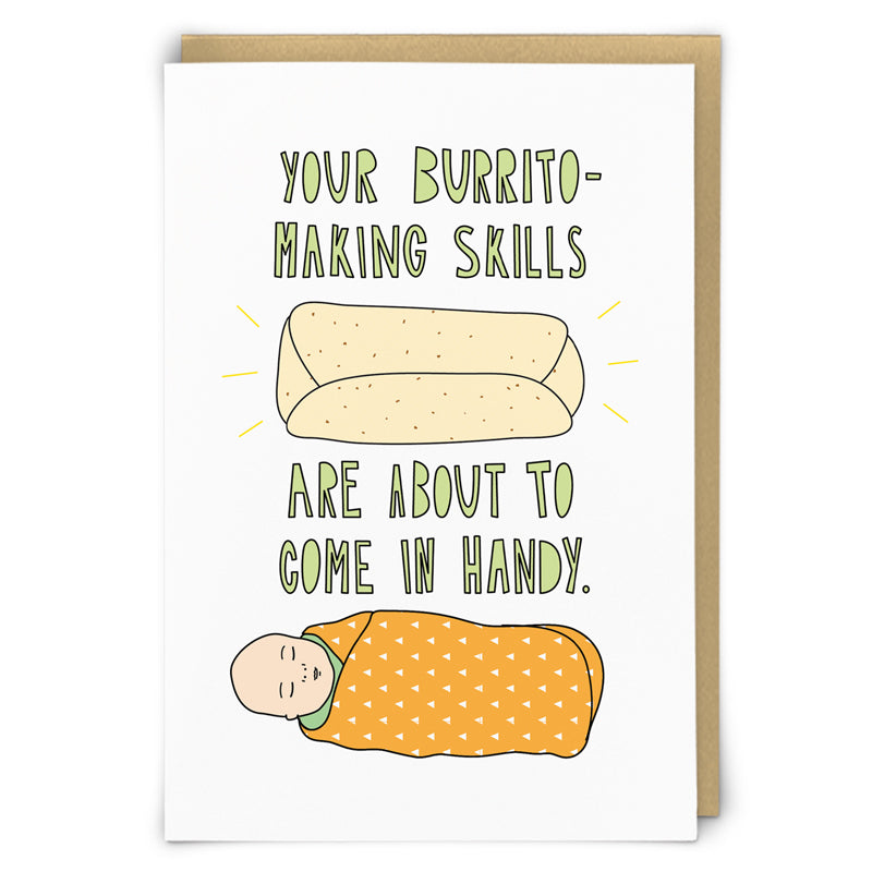 CARD | BURRITO BABY