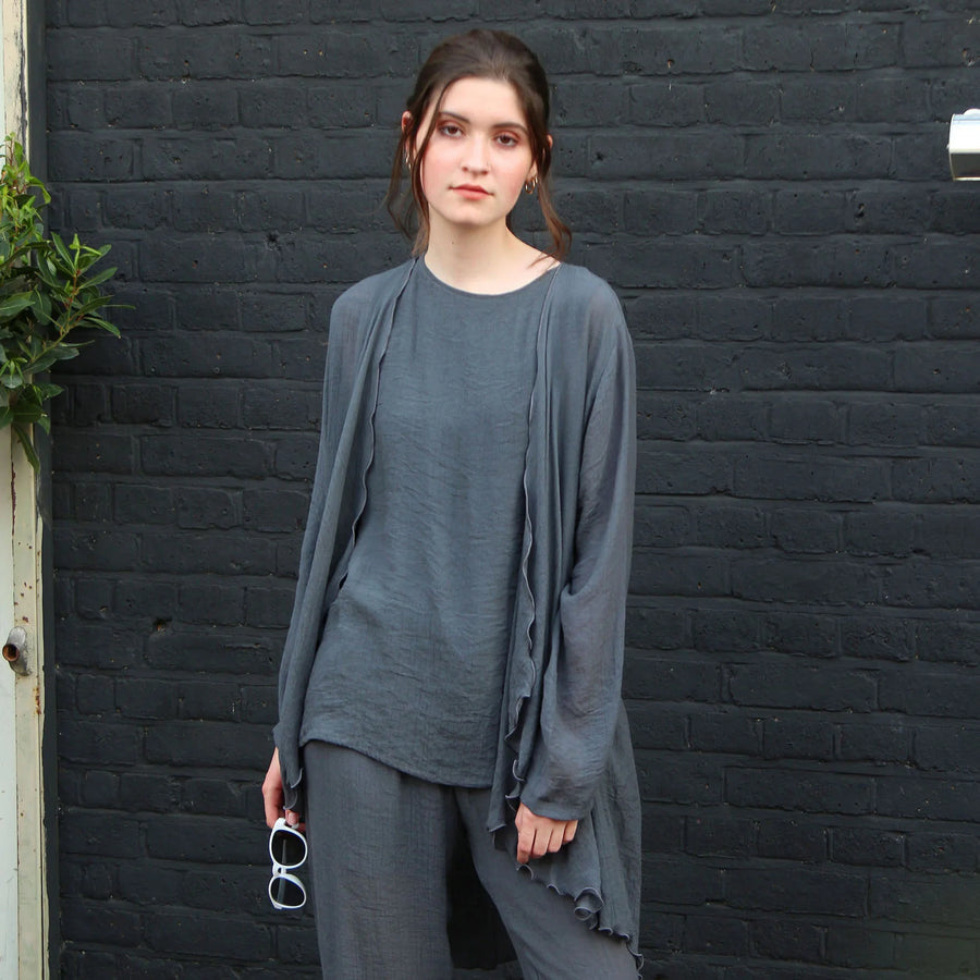 BAMBOO MARIA JACKET | AVOCADO | S|M