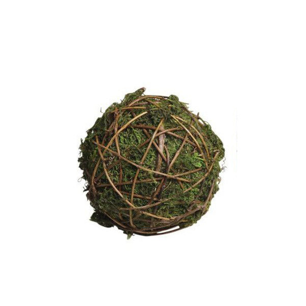 MOSS BALL WITH TWIGS