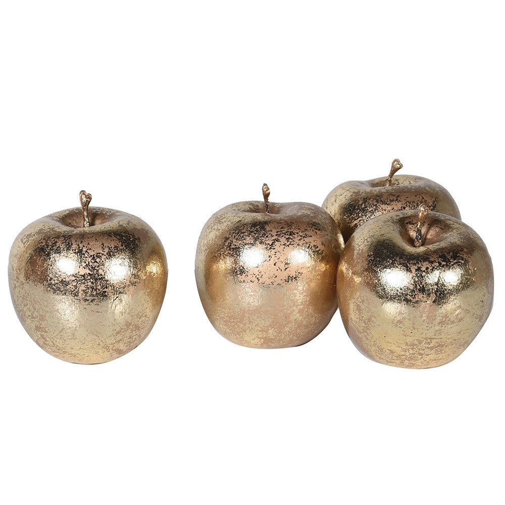 DECORATIVE CHAMPAGNE GOLD APPLE