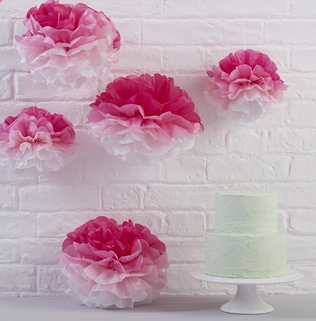 OMBRE POM POMS