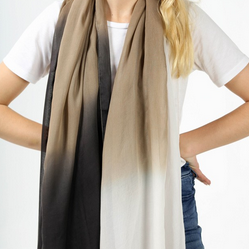 GOLDEN OMBRE SCARF