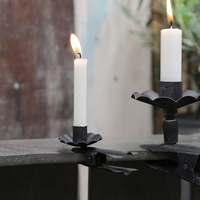 CLIP ON CANDLE HOLDER