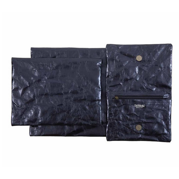 UASHMAMA MARU MEDIUM CLUTCH BAG | DARK GREY