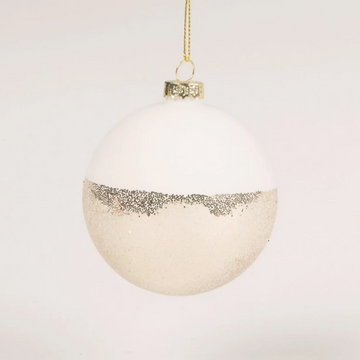SPECKLED METALLIC BAUBLE