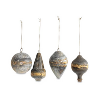 ABARI ZINC BAUBLES | SET 4