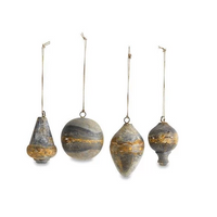ABARI ZINC BAUBLES | SET 4
