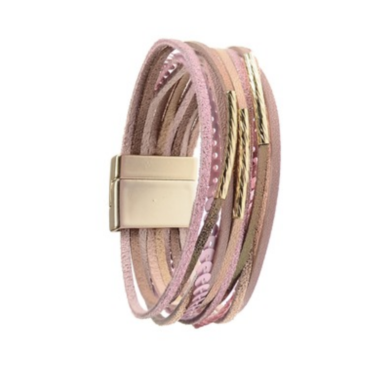 SHREDDED LEATHER BRACELET