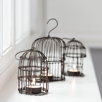 BIRDCAGE TEALIGHT HOLDER