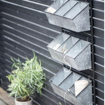 DISPLAY RACK WITH 9 BOXES