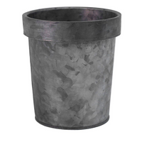 ZINC FLOWER POT