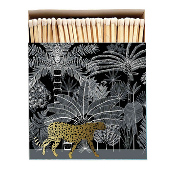 MATCHES | CHEETAH IN THE JUNGLE BLACK & GOLD