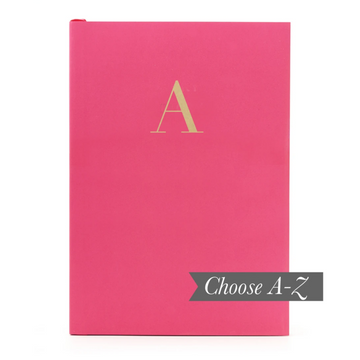 MONOGRAM A5 NOTEBOOK | CERISE PINK