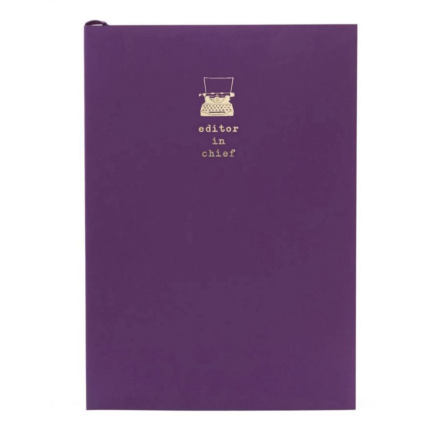 WORDSMITH A5 RICH PLUM NOTEBOOK | EDITOR IN CHIEF