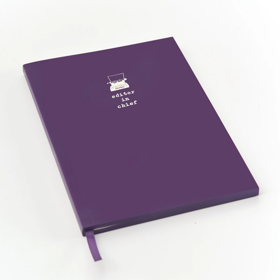 WORDSMITH A5 RICH PLUM NOTEBOOK | EDITOR IN CHIEF