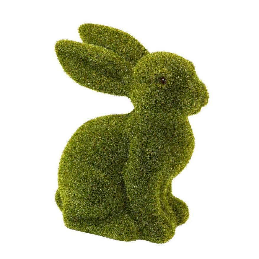 MOSS BUNNY | LARGE SITTING 24cm