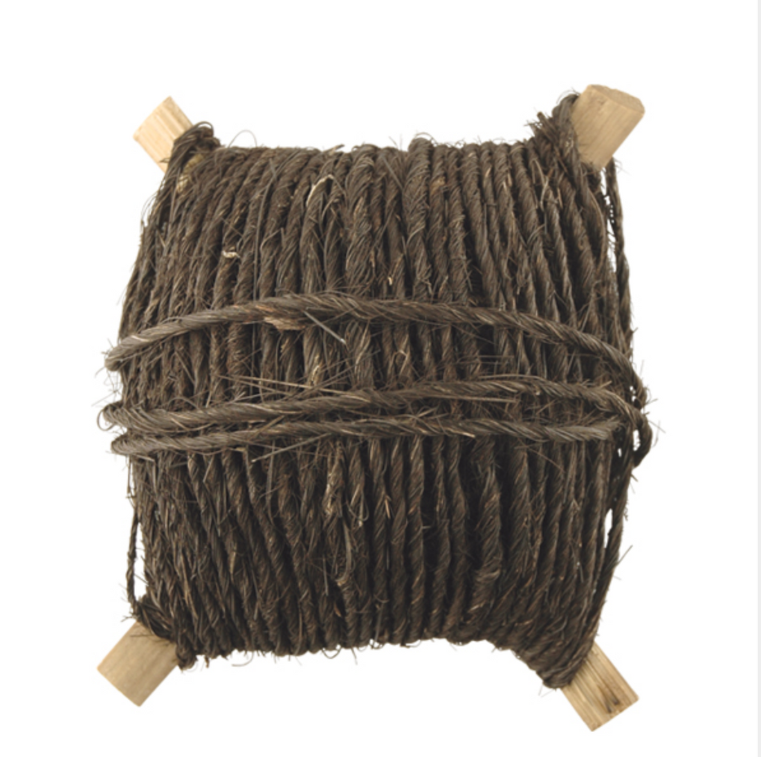 BLACK COCONUT FIBRE STRING SQUARE