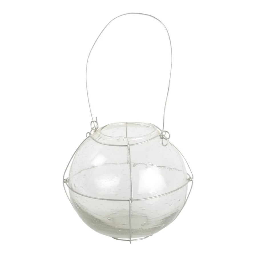 BUBBLE GLASS TEALIGHT HANGER