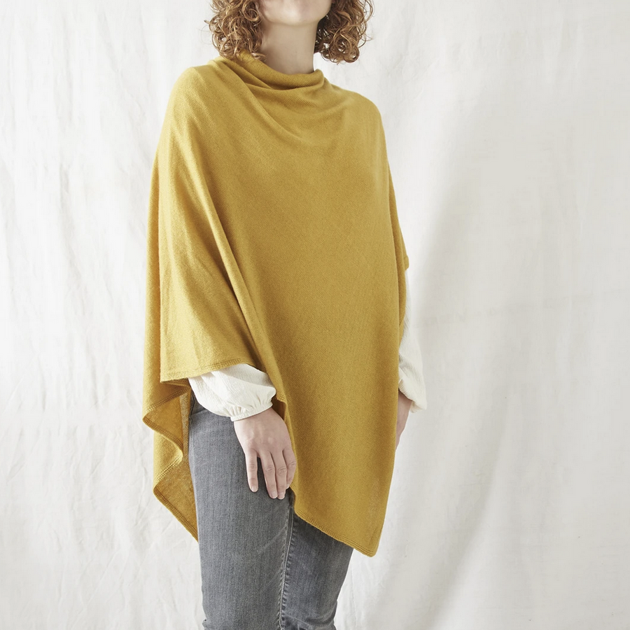 Fine knit hotsell poncho uk