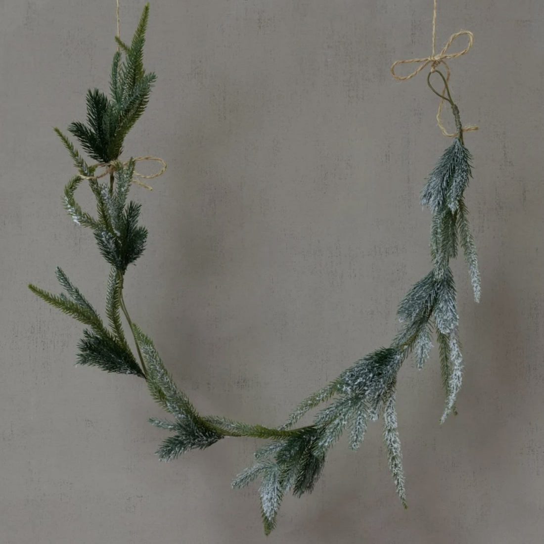 FROSTED FIR GARLAND