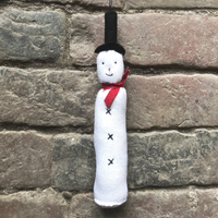 FELT HANGING SNOWMAN