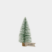 FROSTED GREEN BRUSH TREES | 4 SIZES