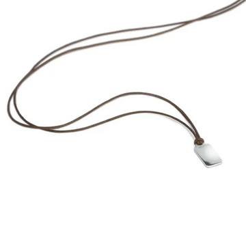 STERLING SILVER PRICE TAG ON CORD