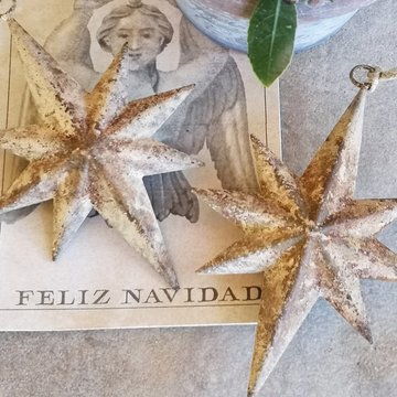 VINTAGE HOLY STAR DECORATION