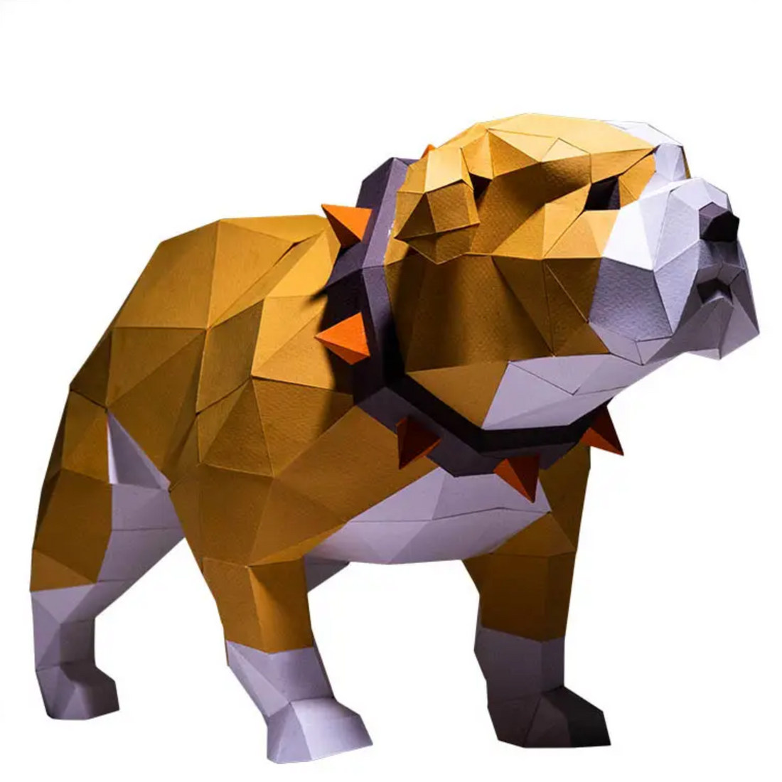 3D PAPERCRAFT WALL ART DIY KIT | BULLDOG