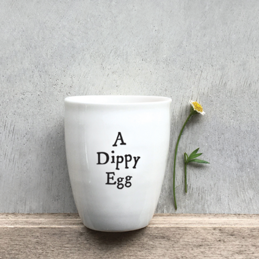 PORCELAIN EGG CUP | A DIPPY EGG