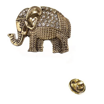 NELLY THE ELEPHANT PIN BROOCH