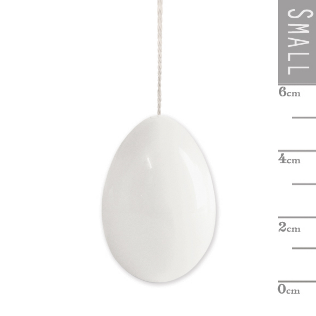 PORCELAIN EGG DECORATION | PLAIN