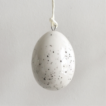 PORCELAIN EGG DECORATION | BIRD SPECKLES