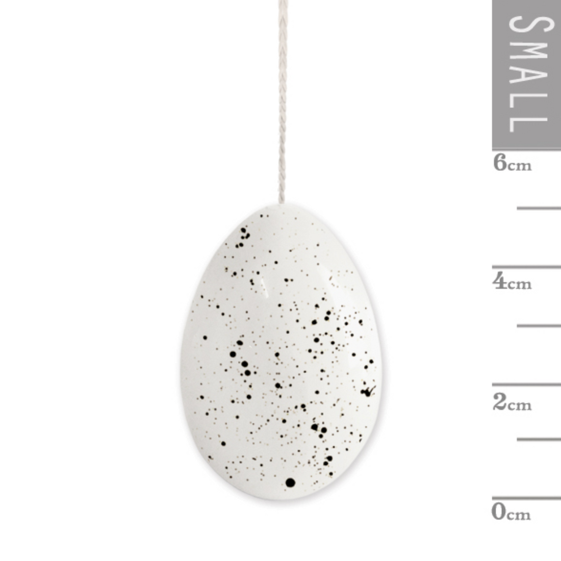 PORCELAIN EGG DECORATION | BIRD SPECKLES