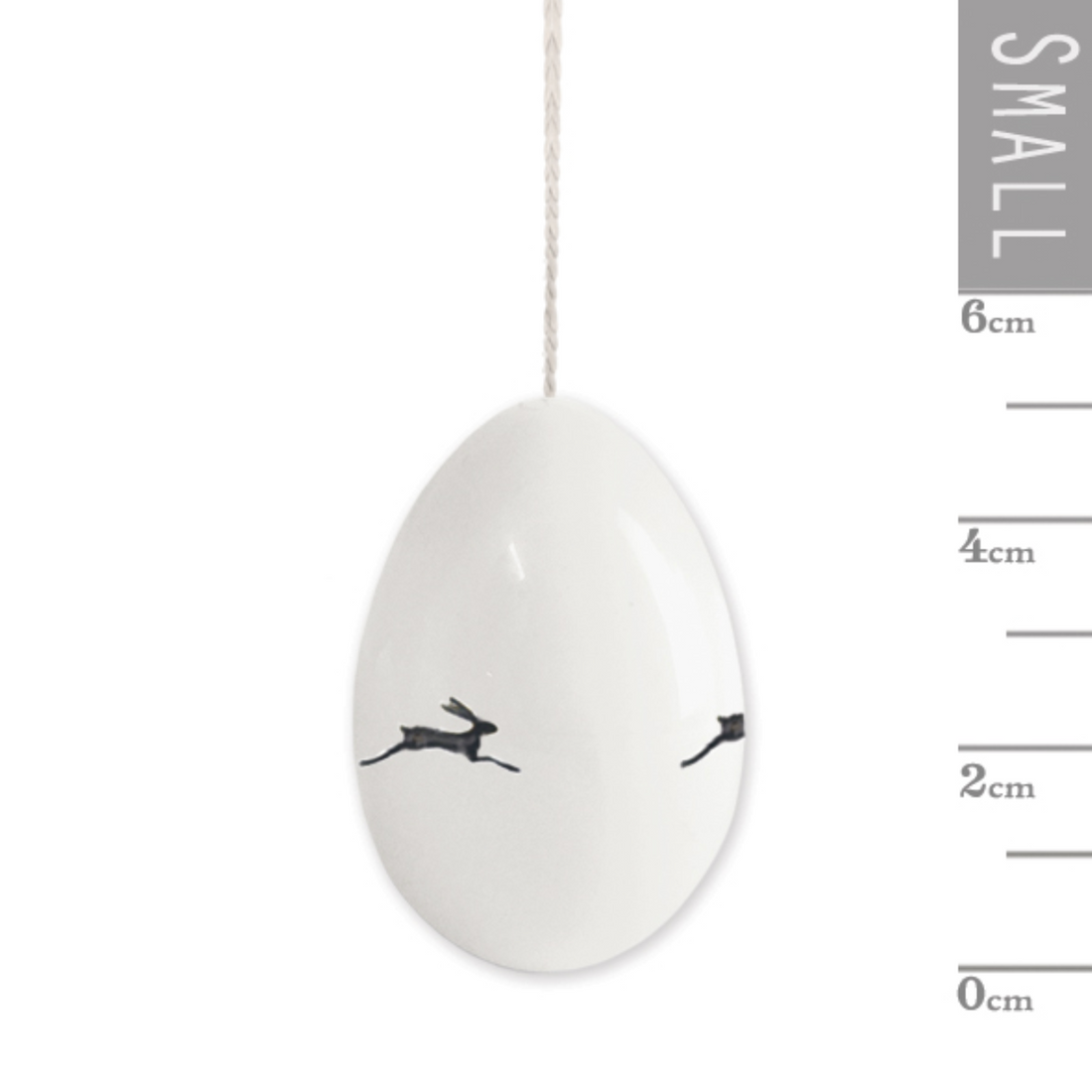 PORCELAIN EGG DECORATION | BUNNIES