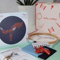 HOOP EMBROIDERY KIT | FOX