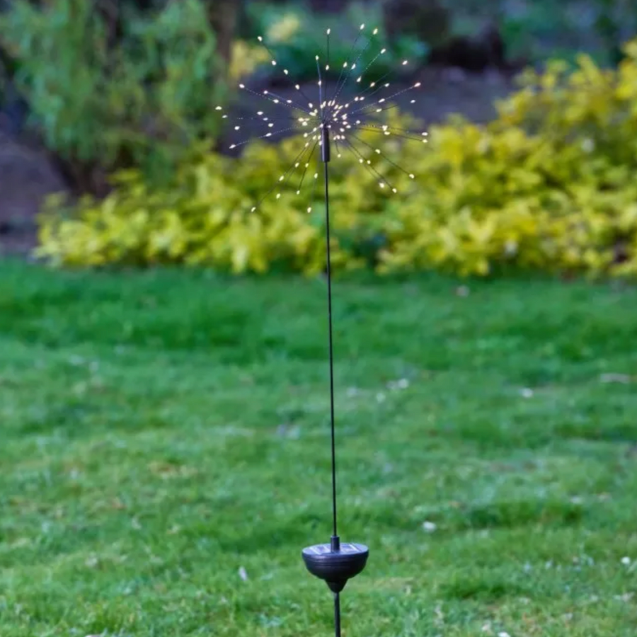 SOLAR POWERED STARBURST | OUTDOOR STAKE LIGHT