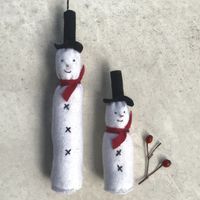 FELT HANGING SNOWMAN