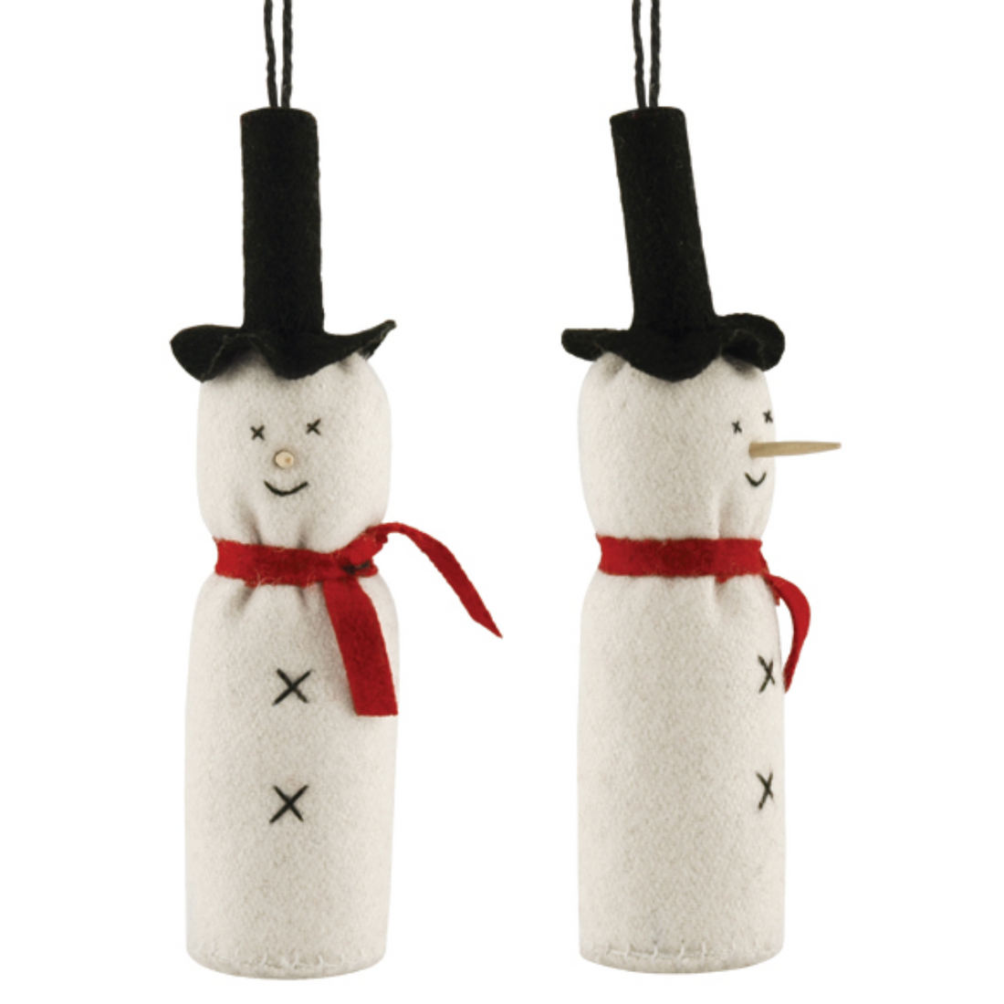 FELT HANGING SNOWMAN