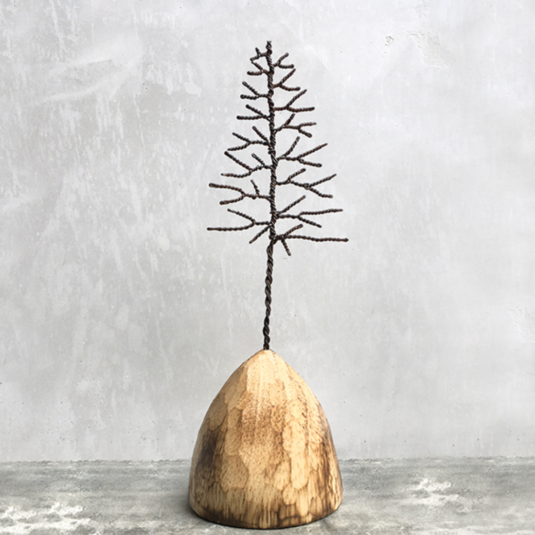 WINTER TREE ON WOOD
