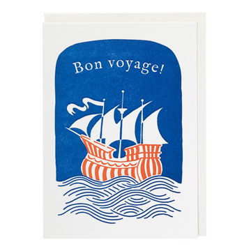 CARD | BON VOYAGE SHIP