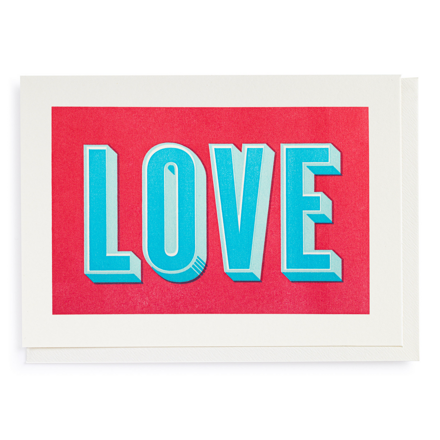 CARD | LOVE TYPE