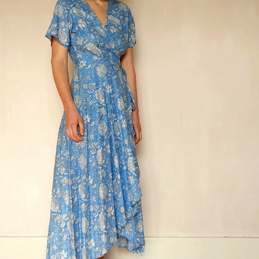 COTTON WRAP DRESS | 3 COLOURWAYS