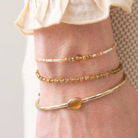 IRIS CITRINE GOLD BRACELET