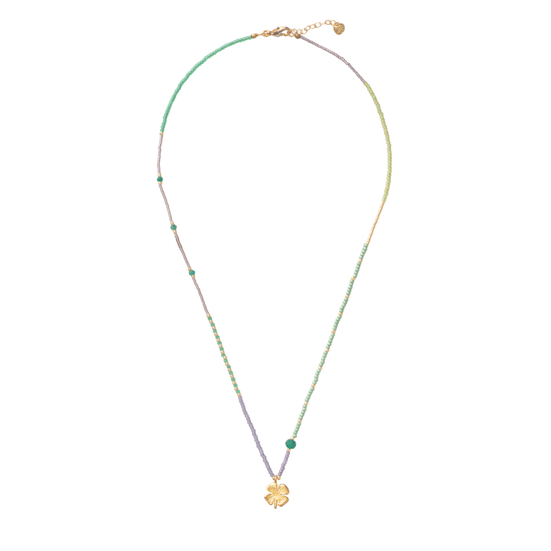 FEEL AVENTURINE GOLD NECKLACE | BRACELET